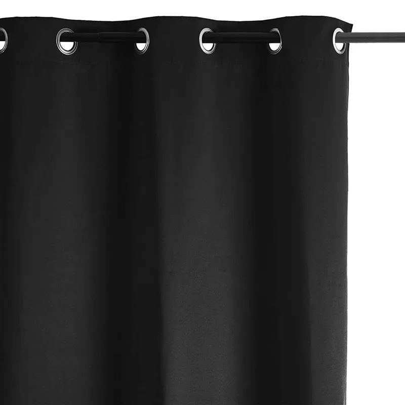 Rideau Thermique isolant Noir - 135x240cm-3