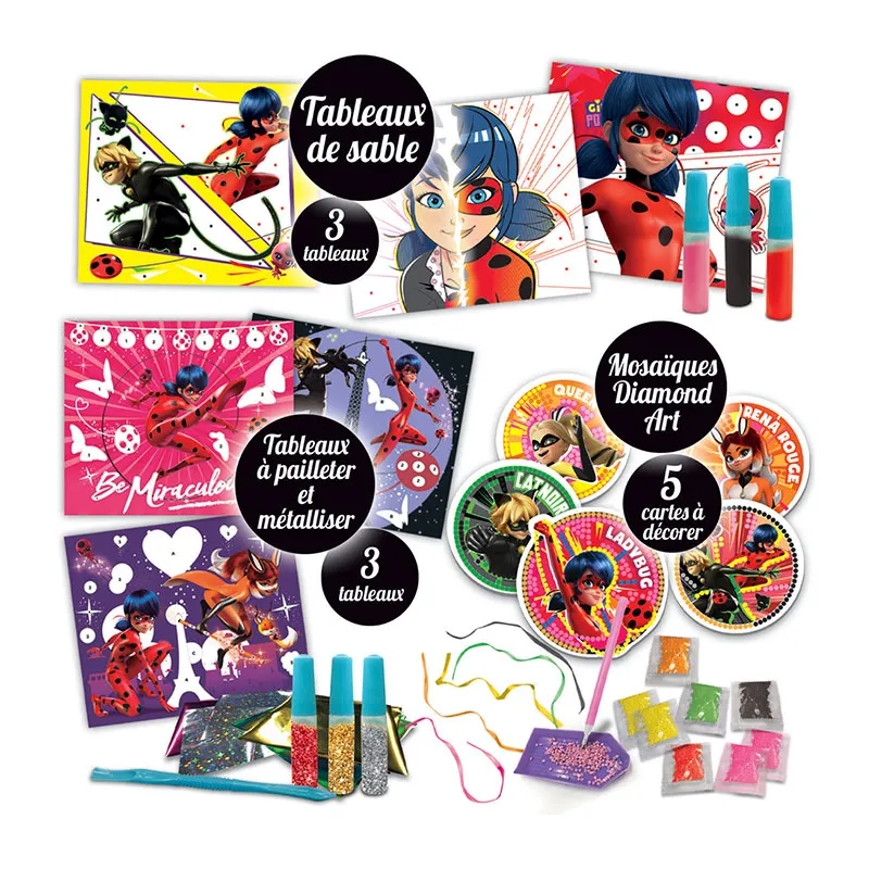 Kit créatif Multi Activités Miraculous - 7+-2