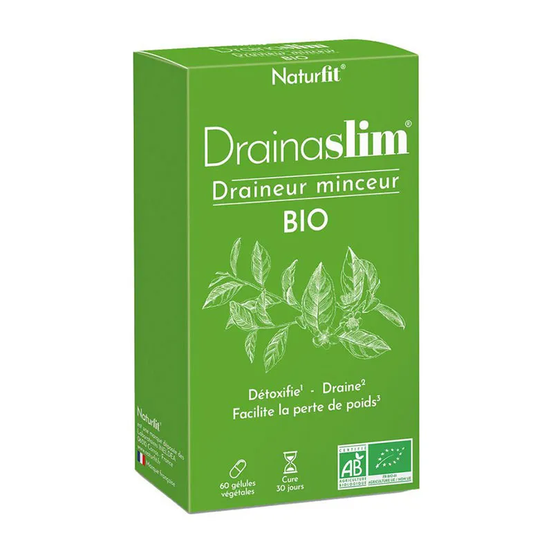 Drainaslim Draineur Minceur BIO - 60 gélules-0