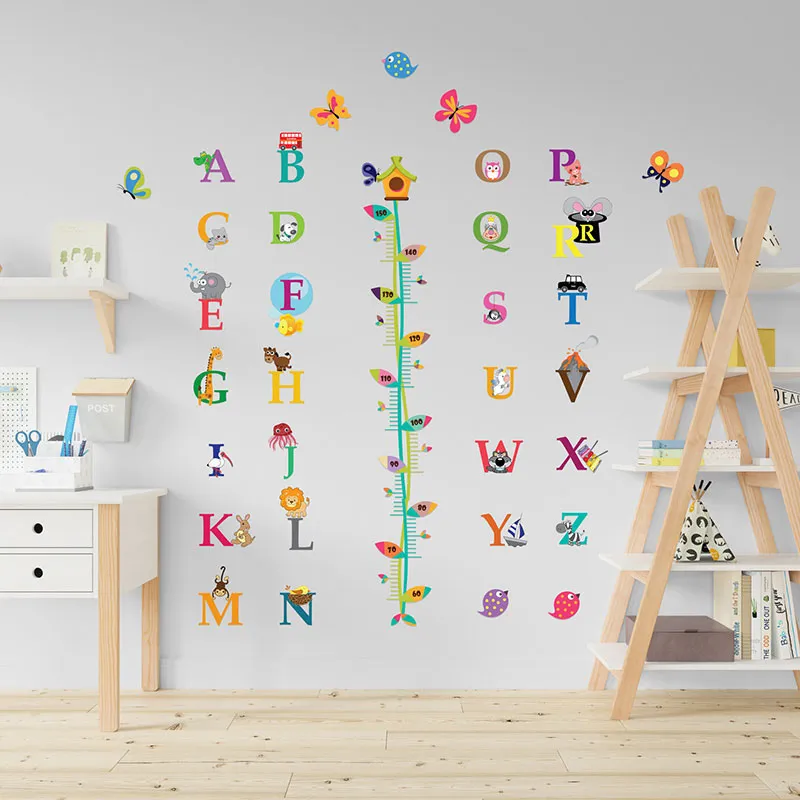 Stickers Toise - Alphabet et animaux-4