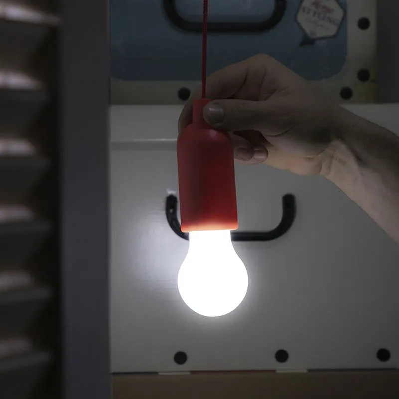 Ampoule LED portable + cordon Aléa. - 5,5x16,5cm-5