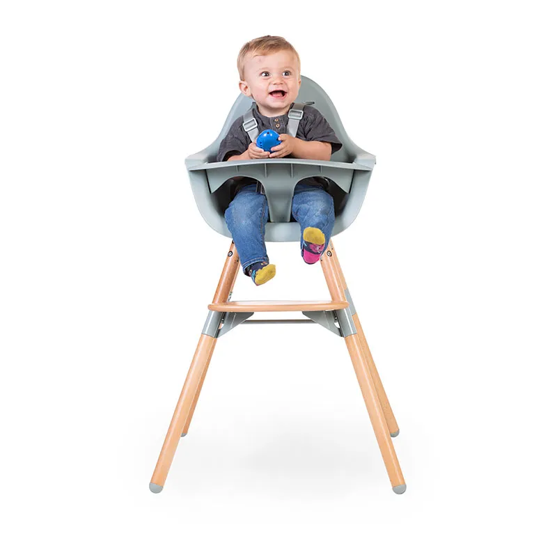 Chaise haute évolutive Evolu 2 Naturel/Menthe - 6m+-4