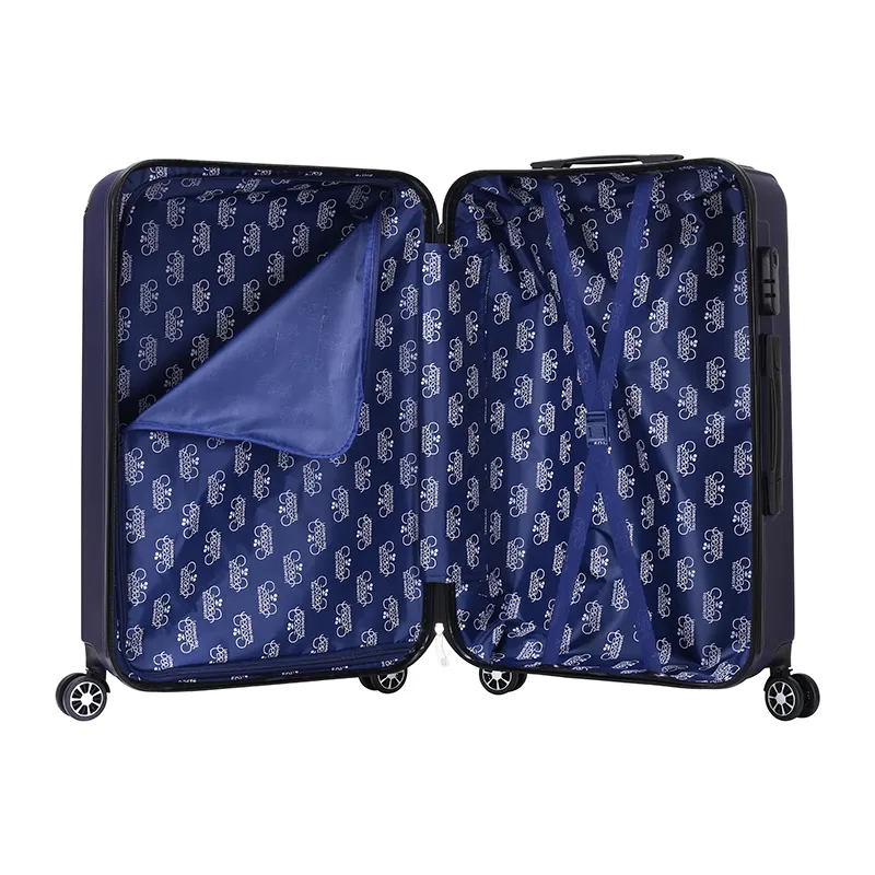 Set de 2 valises Bari 60/70 cm - 56/83L - Navy-9