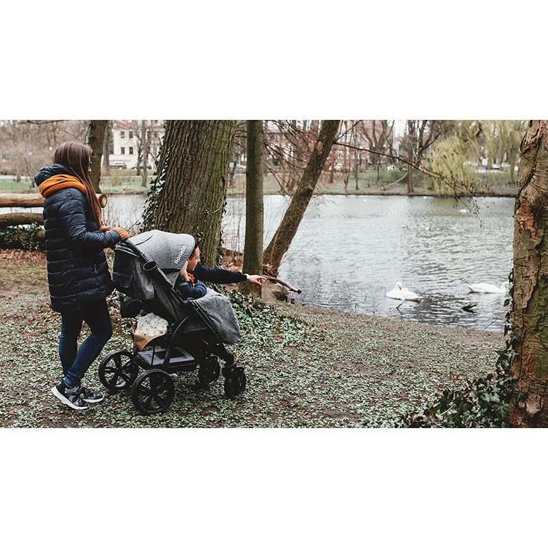 Poussette Compacte Julie Noir - 6m+-19