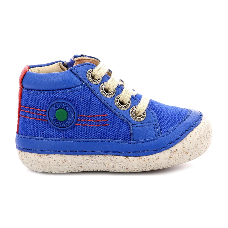 Bottillons Sonistreet - Bleu/Rouge-1