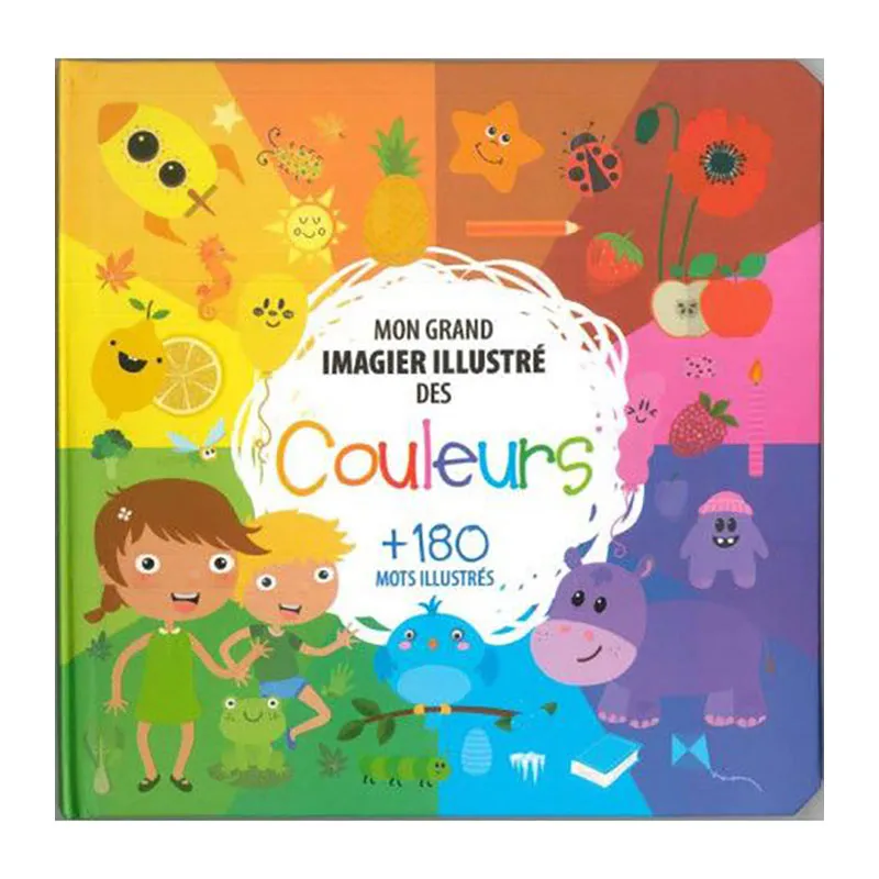 Mon grand imagier illustré des Couleurs - 36m+-0