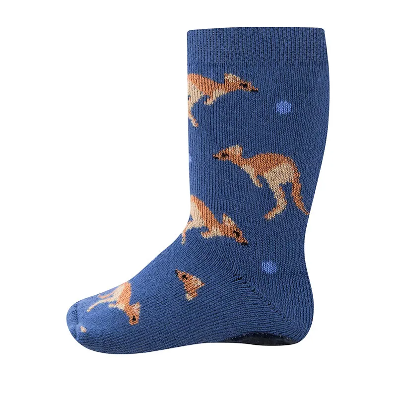 Chaussettes antidér. Kangourou - Bleu-1