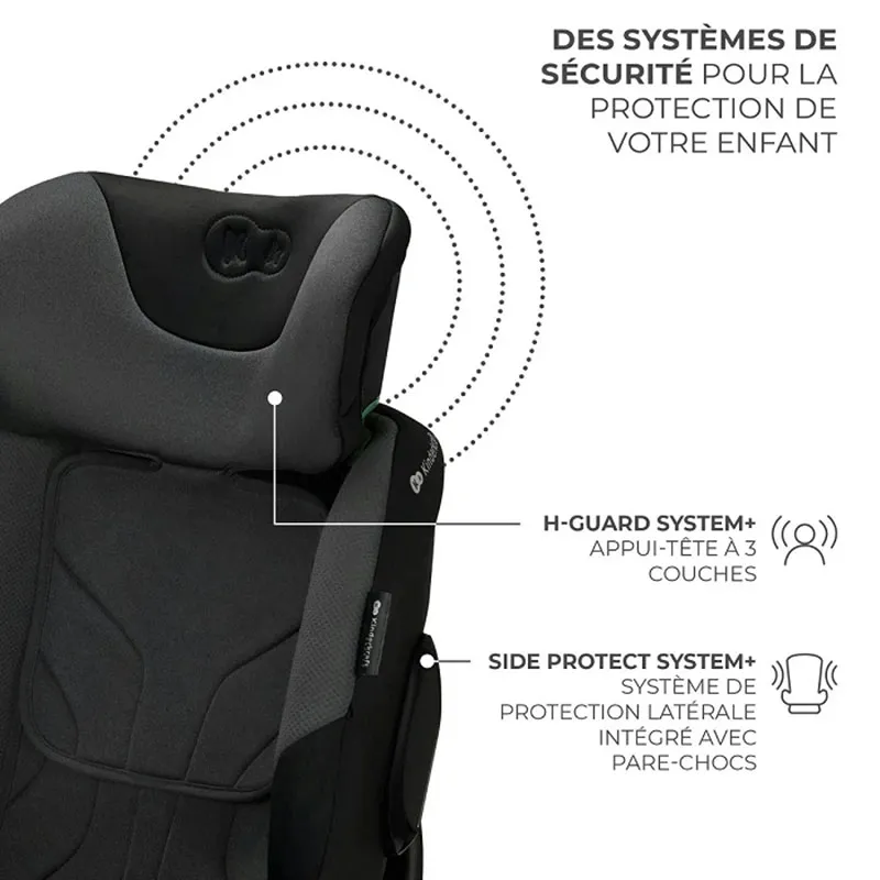 Siège-auto 360° I-FIX i-Size/Isofix 40-150cm - Noir-5