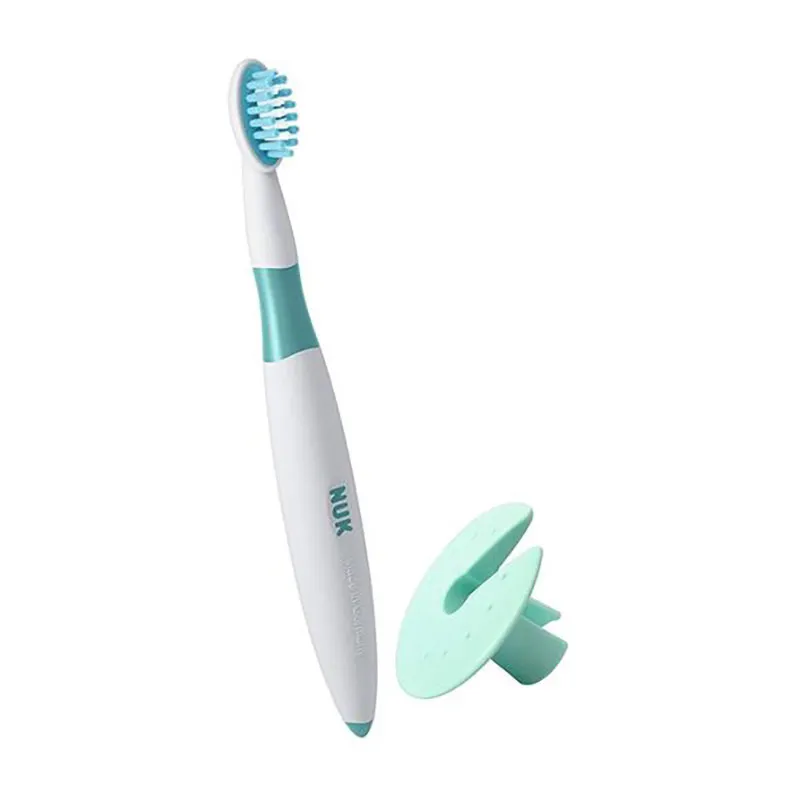 Brosse à dents éducative avec anneau de sécurité - 6m+-0