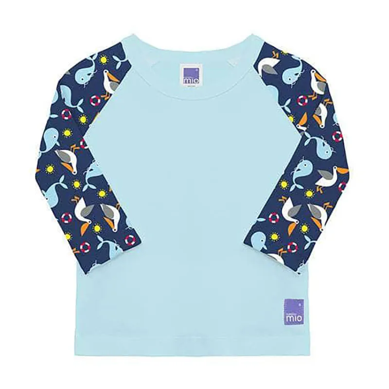 T-shirt anti-UV Nautique - Bleu - BAMBINO MIO-0
