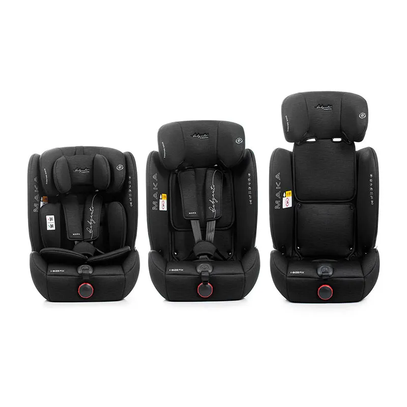 Siège-auto I-SIZE/ISOFIX Maka 76-150cm - Noir-7