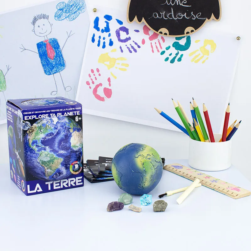 Kit géologie La planète Terre - 6+-2