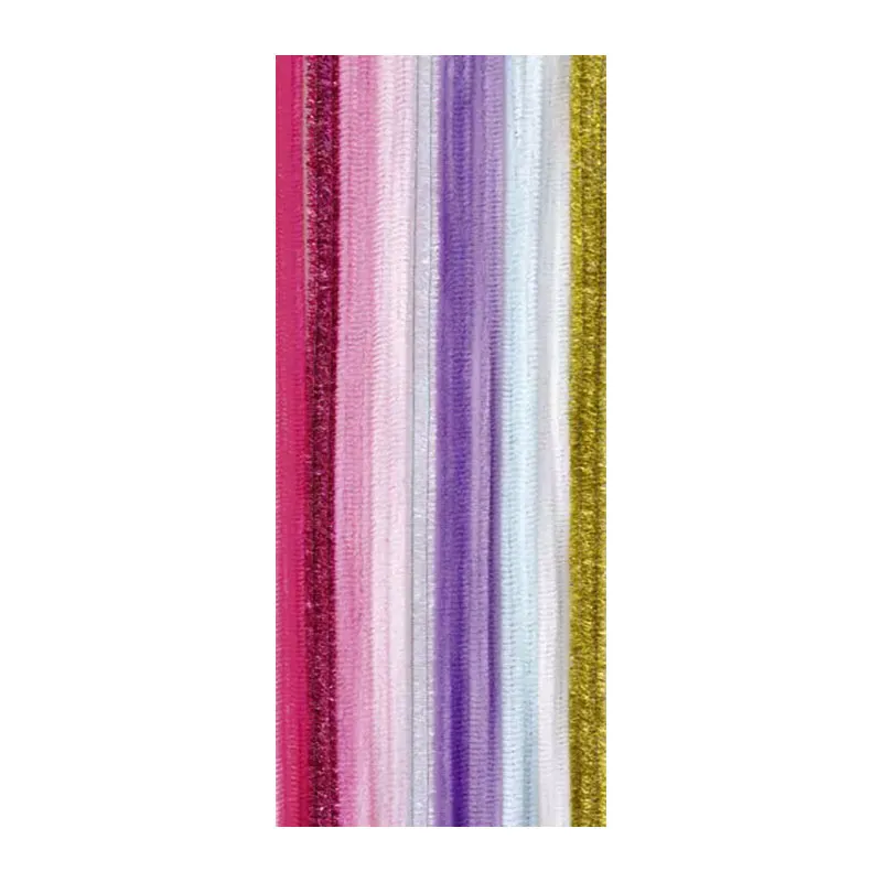 50 fils chenille Licorne - 50cm - FOLIA-1