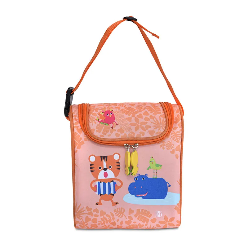 Petit Sac à snacks Rico Funny Jungle - Abricot-3