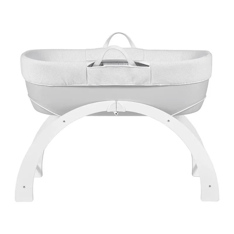 Couffin avec support Gris/Blanc - 0m+-2