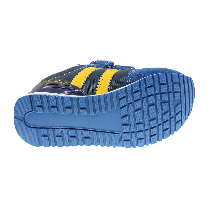 Baskets scratch Izmir - Bleu/Jaune-3