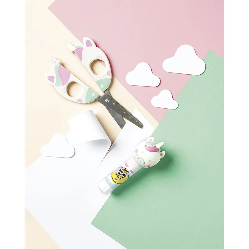 Ciseaux de bricolage enfant - Licorne-3