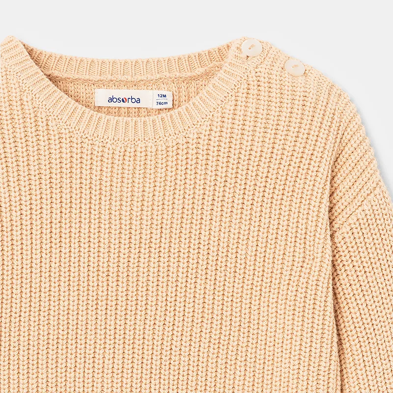 Pull Mixte - Beige Cannelle-2