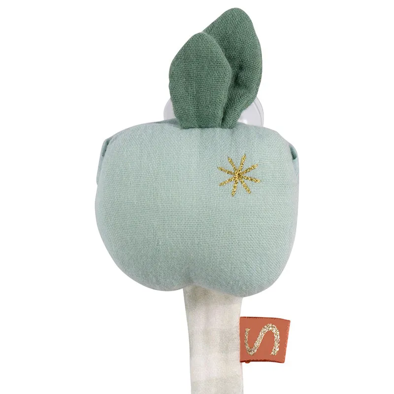 Attache sucette Pomme - 24x7x5cm-2
