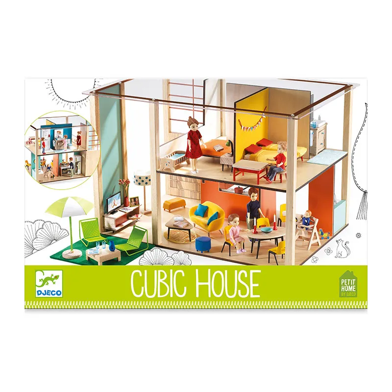 Maison de poupée Cubic House - 4+-3