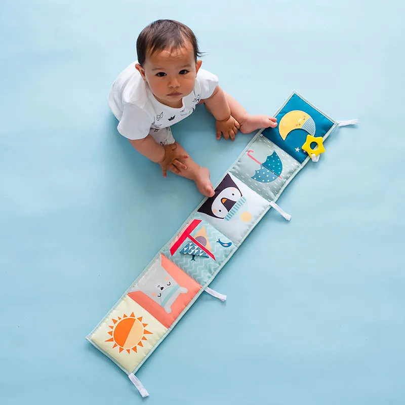 Livre évolutif en tissu 3en1 Pôle Nord - 0m+-4