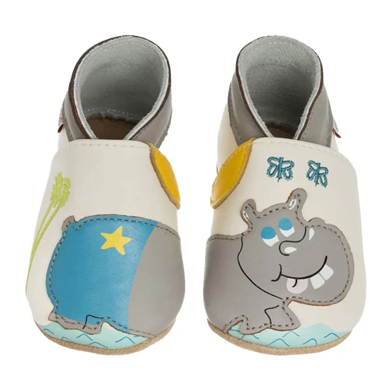 Chaussons cuir Hippopotame-1