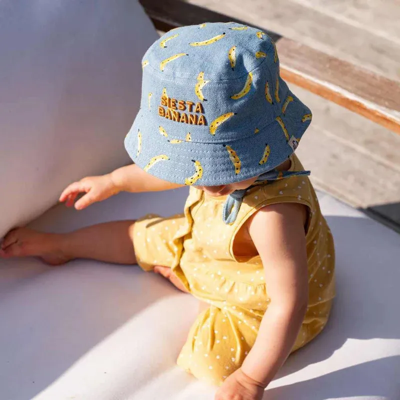 Bob Enfant Siesta Banana - Denim-2