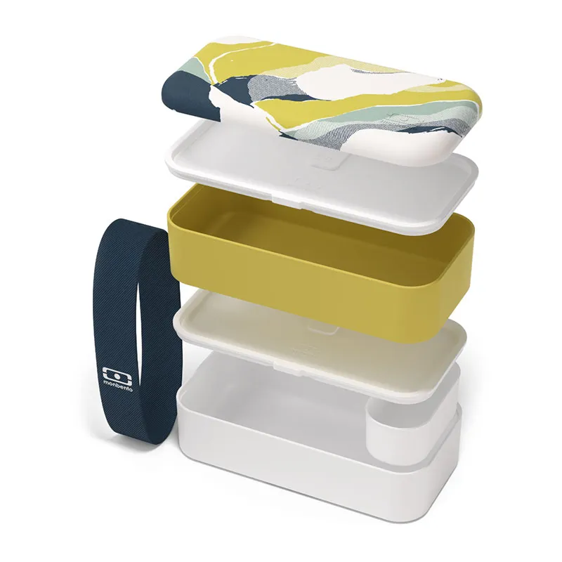 Set Lunch Box MB Original Graphic Altitude + couverts + access. - 1L-1
