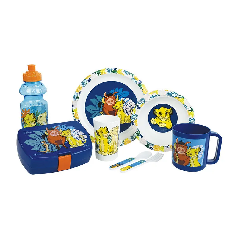 Ensemble repas Le Roi Lion - 8pcs-0