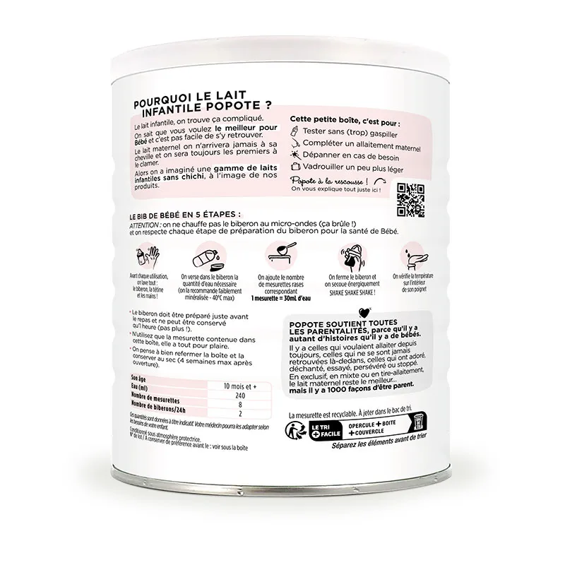 400g Lait infantile Croissance BIO - 10-36m-2