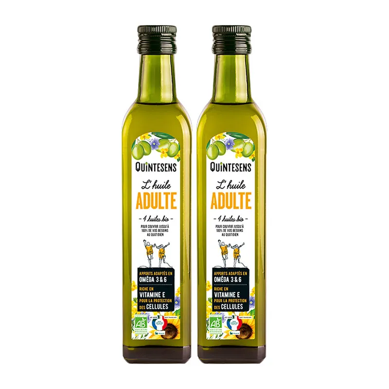 2 Huiles Santé Adulte BIO - 2x50cl-0