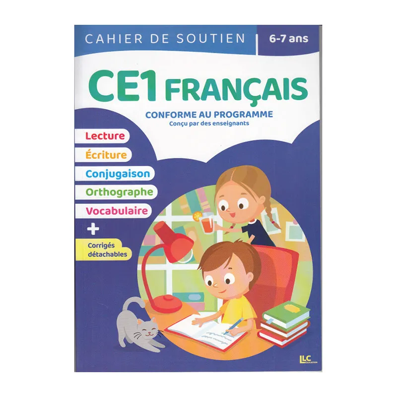 2 Chaiers de soutien CE1 Français/Maths - 6+-1