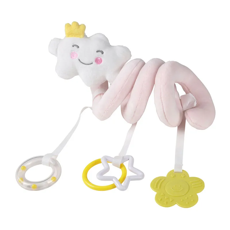 Spirale d'activités Essen'ciel Nuage rose - 17x8,5x8,5cm-0