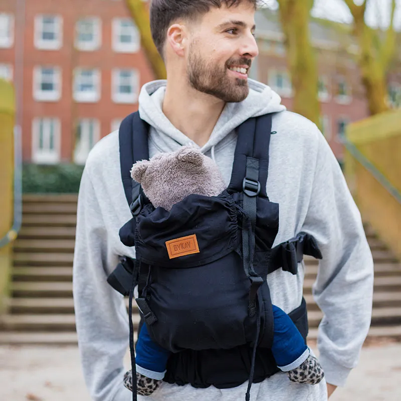 Porte-bébé Click Deluxe Coton - 0m+-4