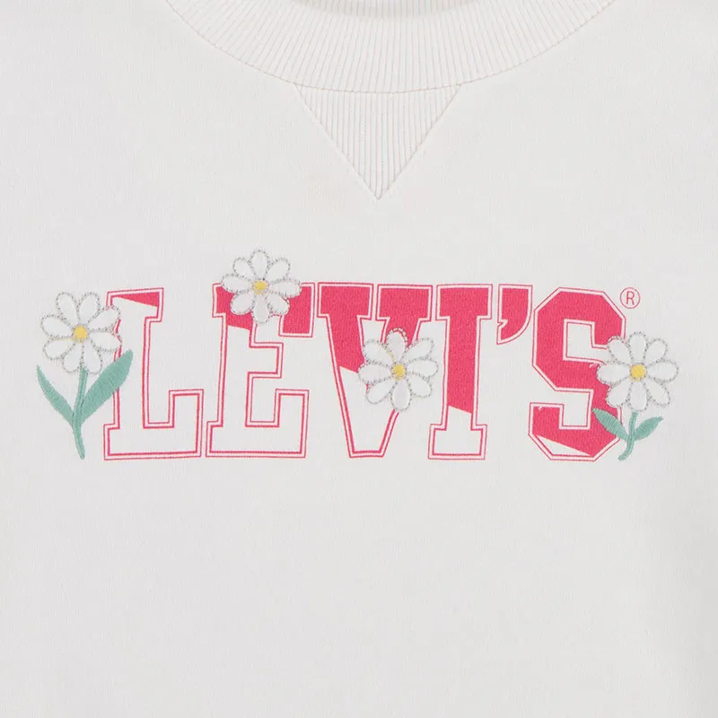 Top col rond Levis Crew Junior - Sugar swizzle-3