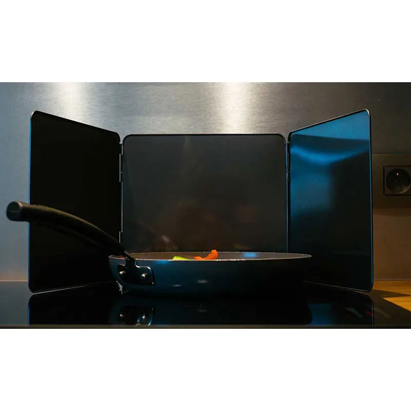 Plaque anti-projections 3 volets pour cuisson - 25x23cm-8