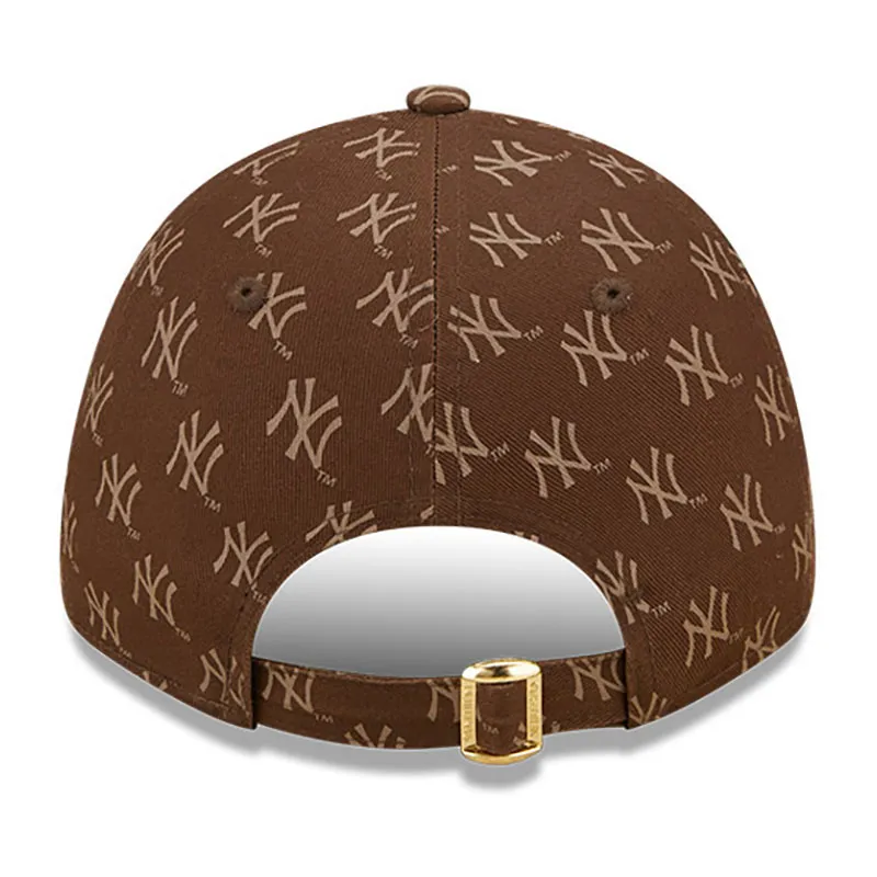 Casquette 9Forty New York Yankees Monogram Femme - Marron-3