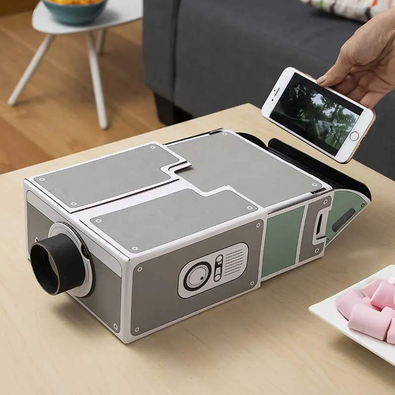 Projecteur smartphone réglable - 21-31,5x10x18cm-0