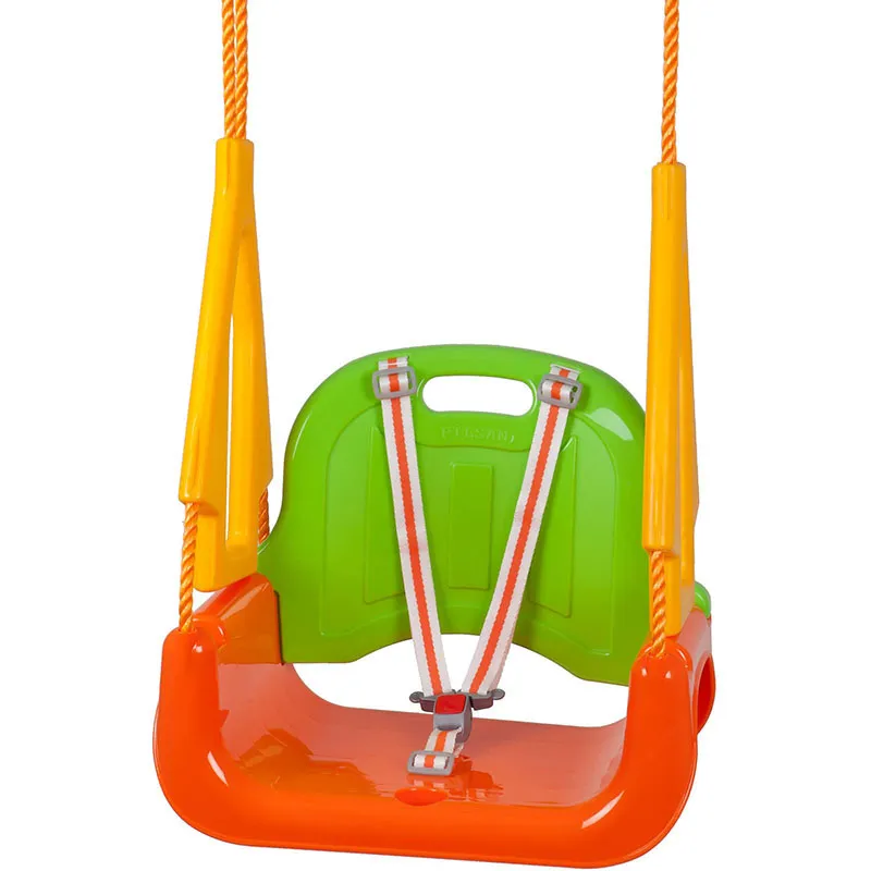 Siège balançoire 3en1 Vert/Orange - 10m+-2
