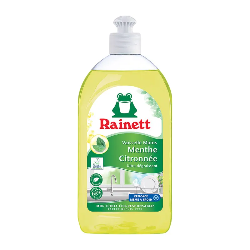 2 Liquides vaisselle Menthe citronnée concentré - 2x500ml-1