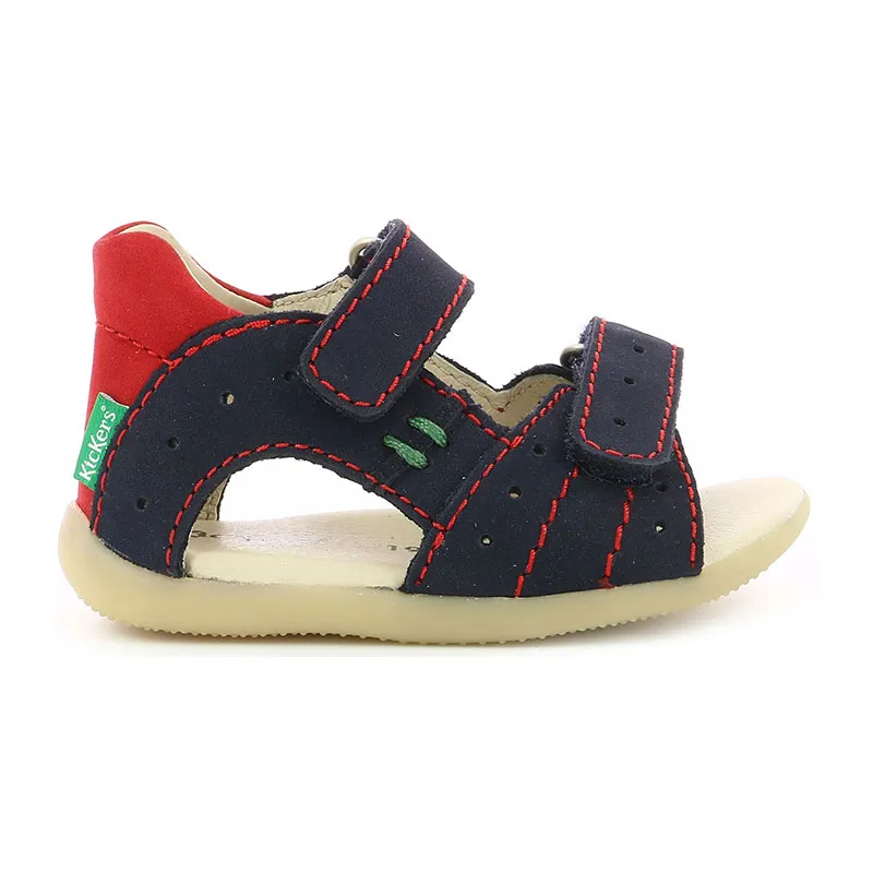 Sandales Boping-2 - Marine/Rouge-1