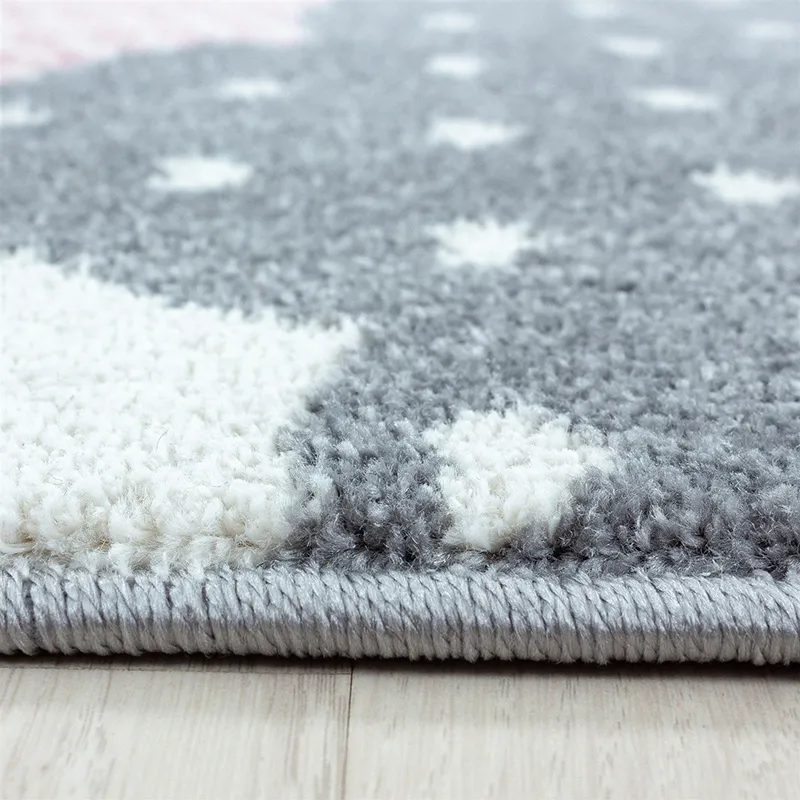Tapis Nuages Rose - Plusieurs dim. dispos-2