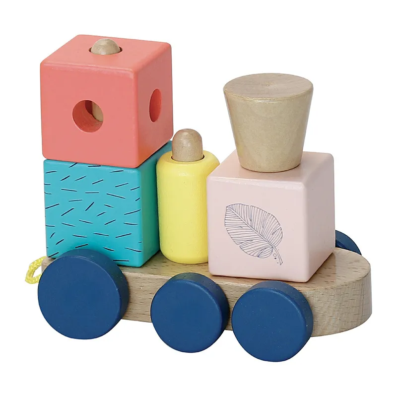 Jeu d'équilibre Train de cubes Sous la canopée - 18m+-9