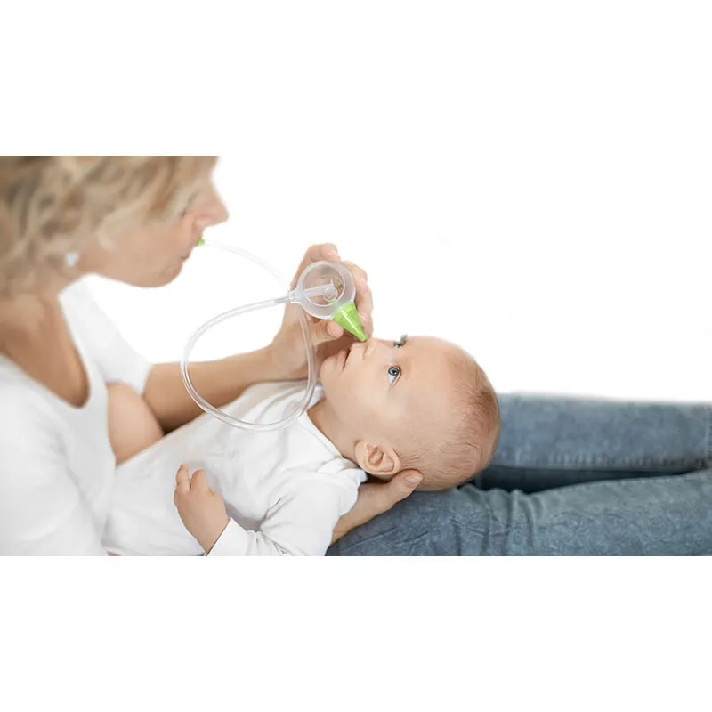 Mouche bébé manuel Nosiboo Eco - Transparent/Vert-7