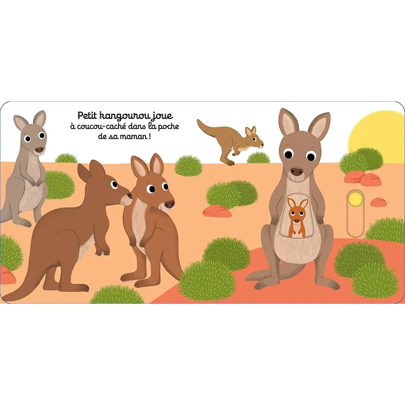 Coucou, petit kangourou ! - 12m+-2