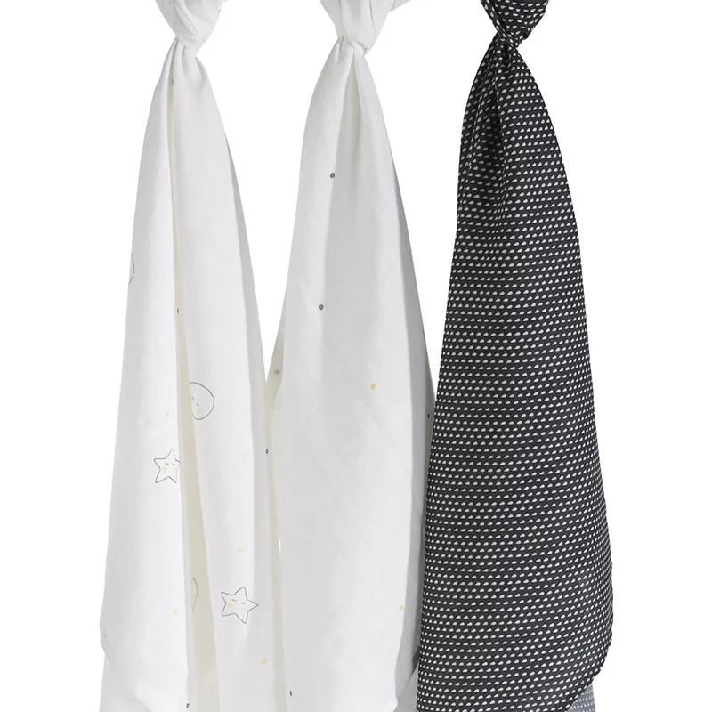 3 Langes Babyfan - 70x70cm-2