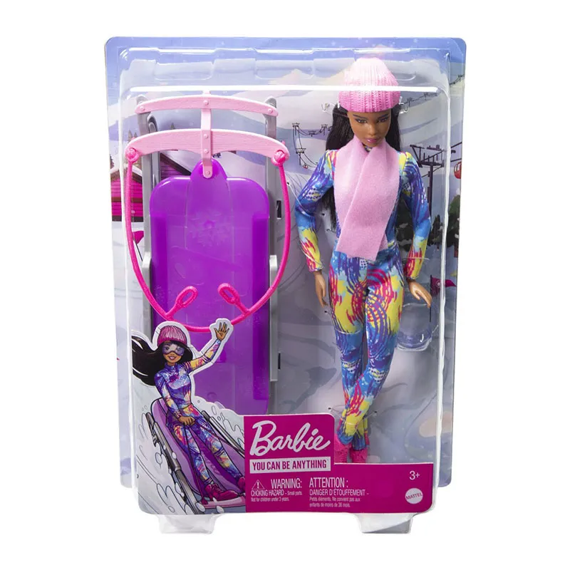 Coffret Barbie & sa luge - 3+-2