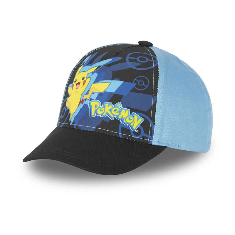 Casquette Enfant Pikachu - Noir/Bleu-1