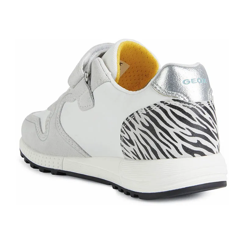 Sneakers Alben Étoile/Zèbre - Blanc/Noir-2