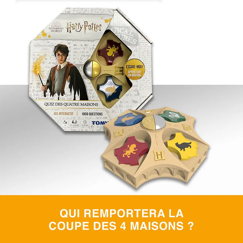 Jeu d'ambiance Le quiz des 4 maisons Harry Potter - 8+-9